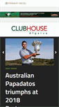 Mobile Screenshot of clubhousealgarve.com